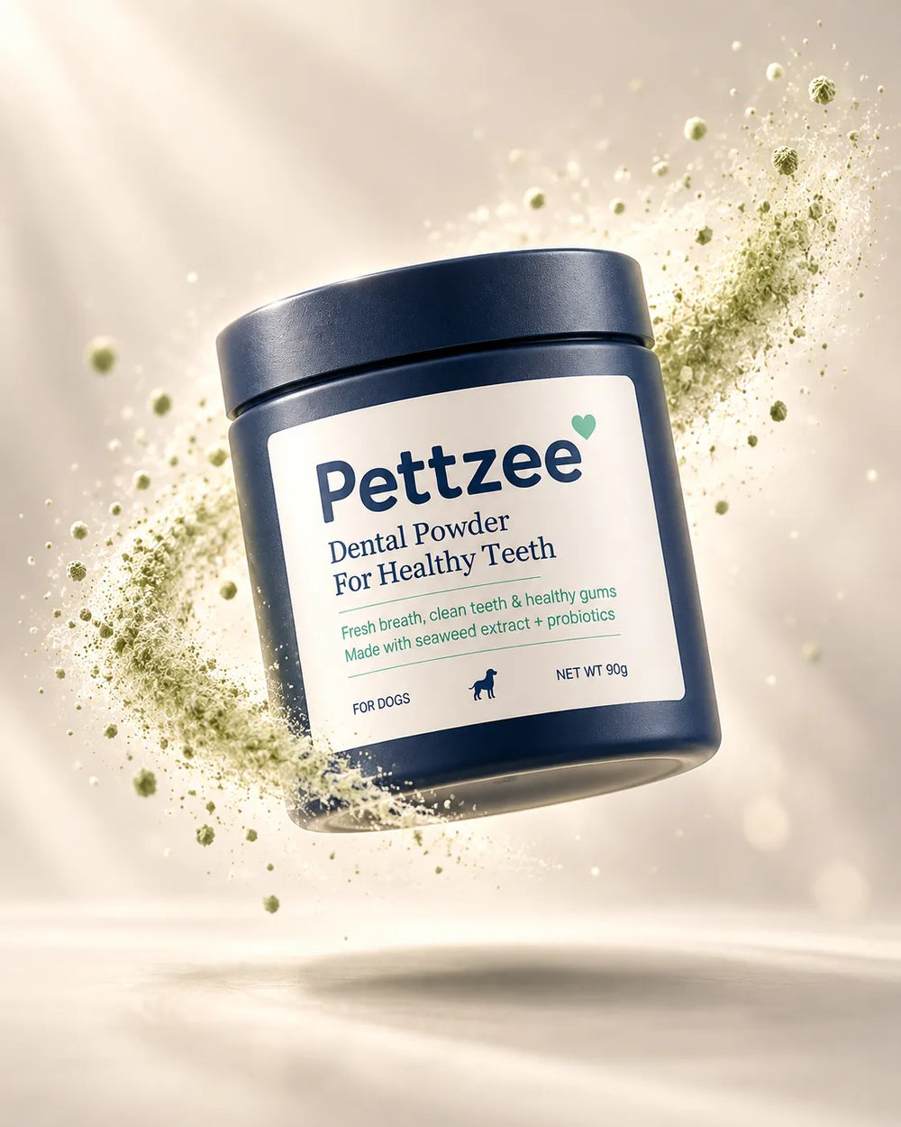 צנצנת האבקה הדנטלית של Pettzee